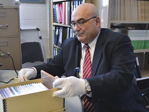 Dr. Simon Bronner examines folk art archives