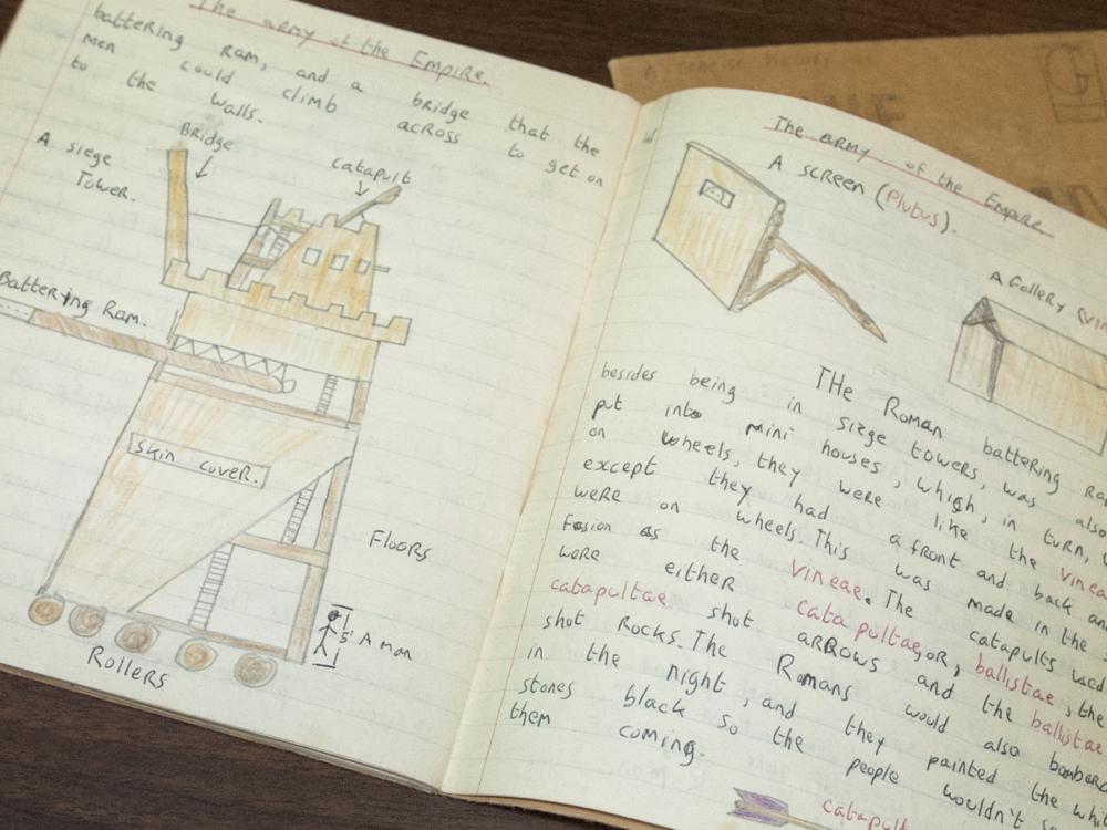 Childhood book on Romans by Garrett Fagan