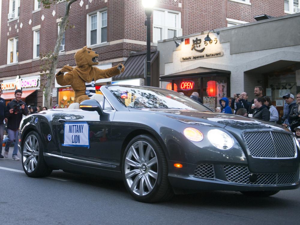 Nittany Lion in Parade