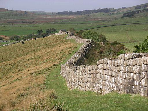 Hadrian's Wall at Greenhead Lough