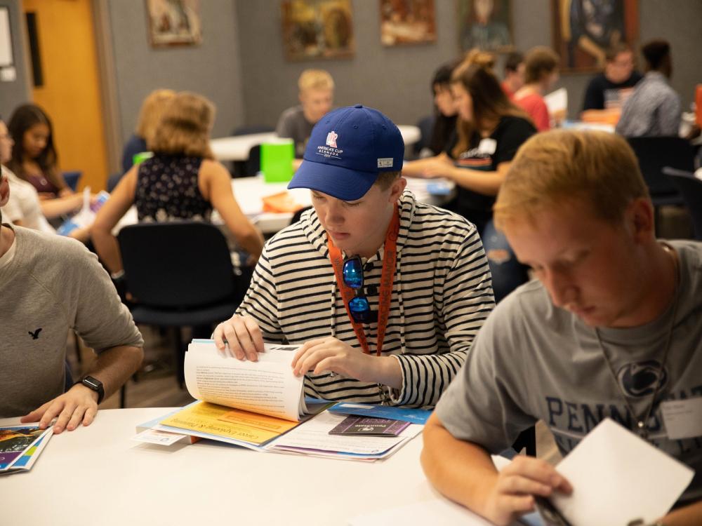 Mack Adams at NSO academic session