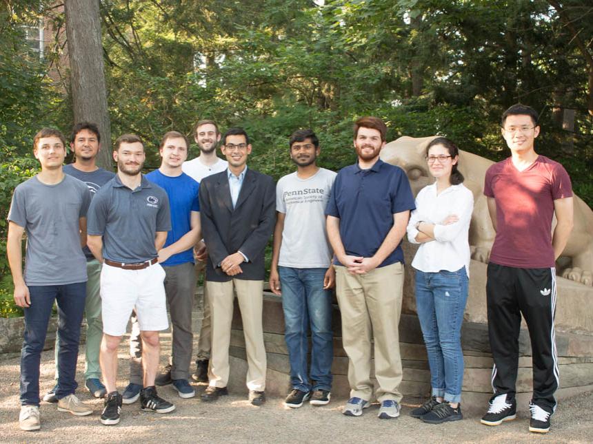 Dr. Manogharan and the SHAPE lab researchers.