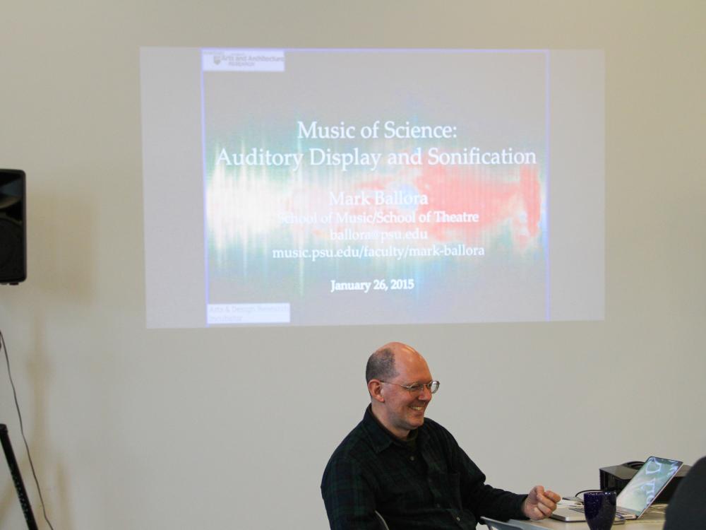 Mark Ballora at the ADRI Lunchtime Lecture