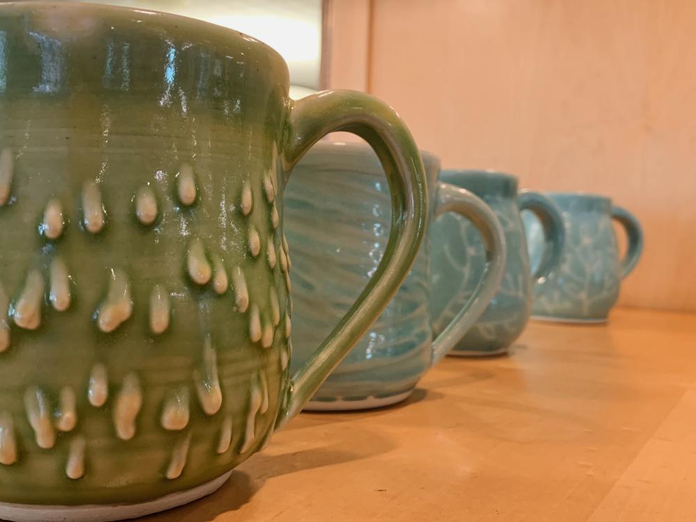 Ceramic mugs