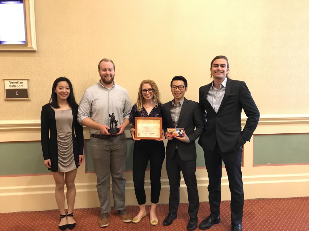 IFT Disney competition champions 2017