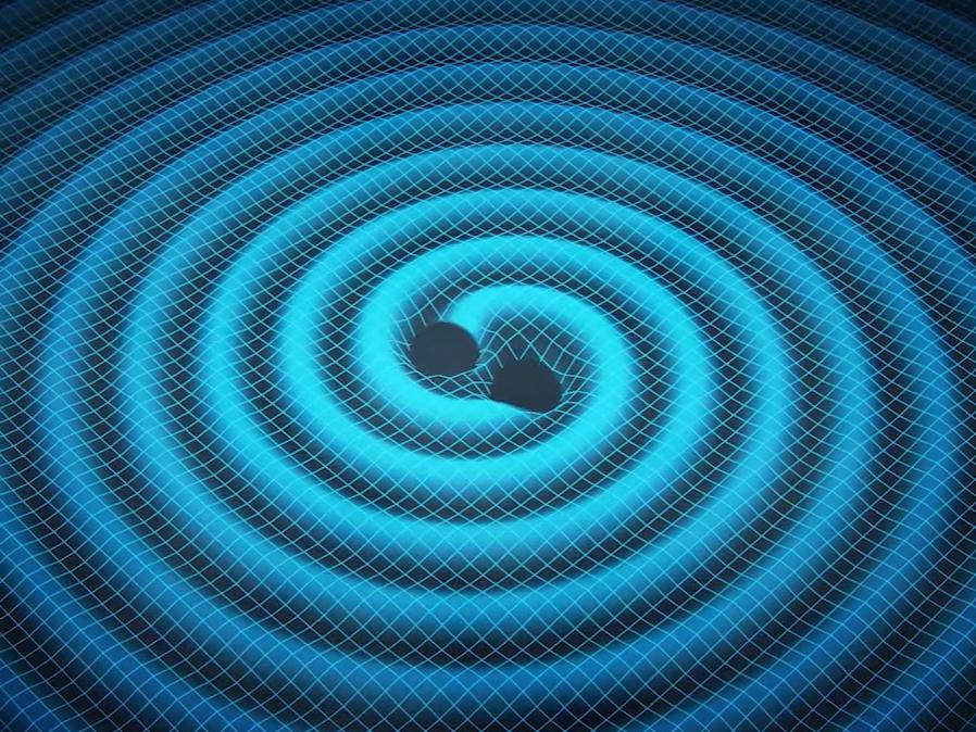ripples in space time