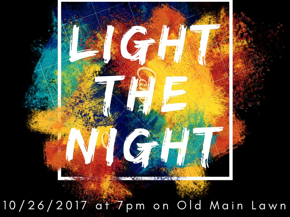 Light the Night on Old Main Lawn