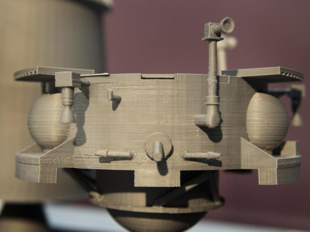 3-D model Penn State's Lunar Lion Team spacecraft