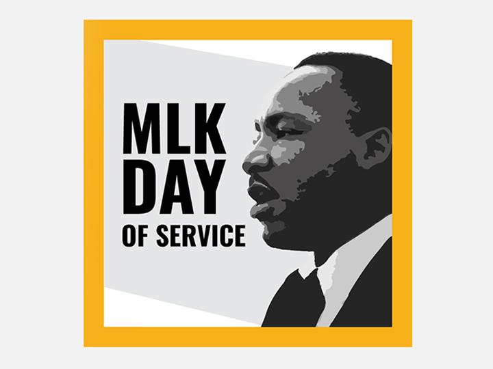 MLK Day of Service 2021 logo