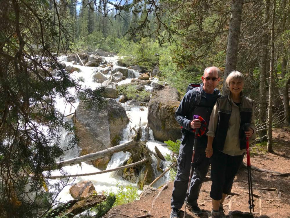 Suzie and Allen Martin at Banff National Park