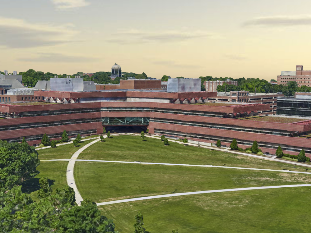 Virtual model of Millennium Science Complex