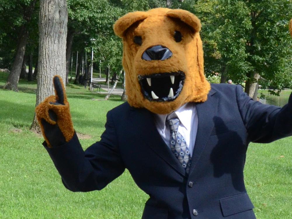 NIttany Lion Suited Up