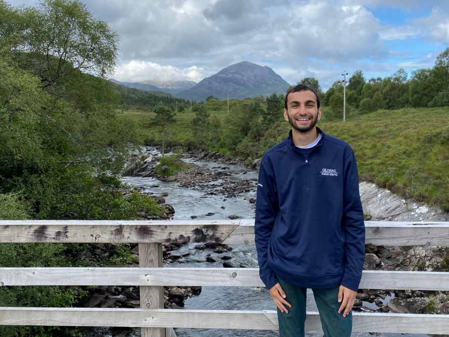 Nicholas Banerjee in Scotland