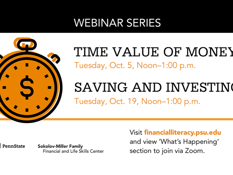 Time value of money, saving and investing