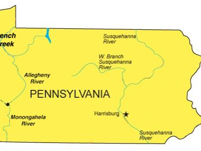PA map French Creek