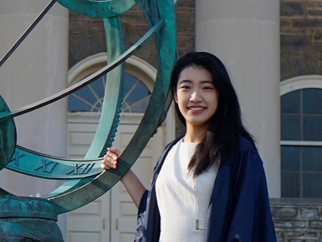 Ruiqi Yin, spring 2020 philosophy graduate