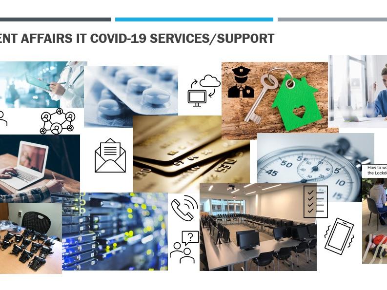 Image representing Student Affairs IT COVID-19 services and support