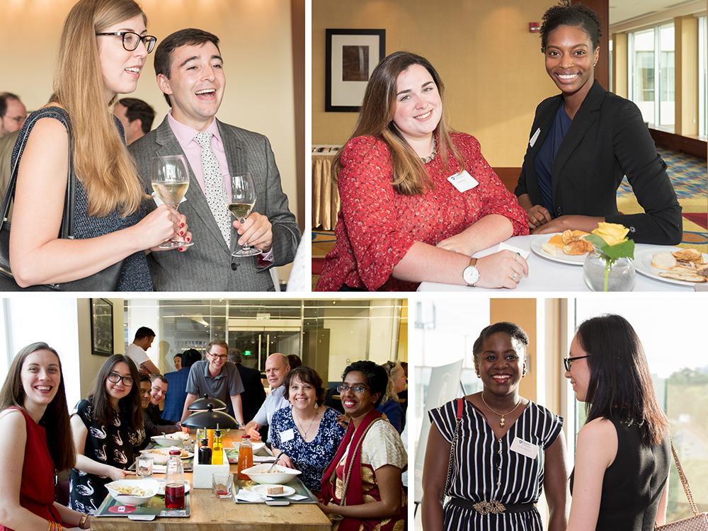 Students and alumni at SIA Reunion in D.C.