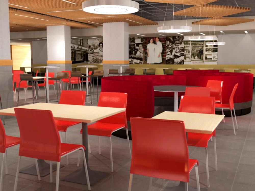 Sbarro HUB renovation summer 2019