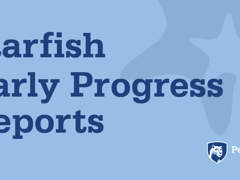 Starfish Early Progress Reports