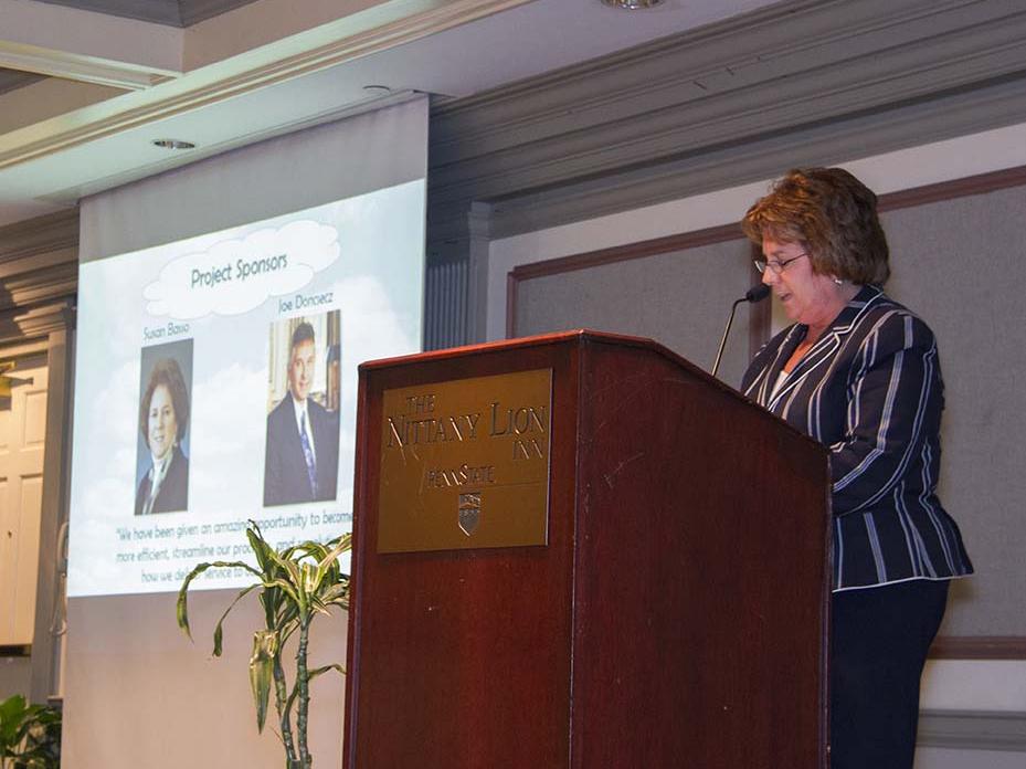 Susan Basso, vice president for Human Resources