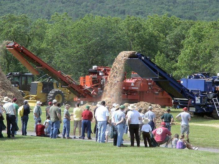 Timber Show shredder demo