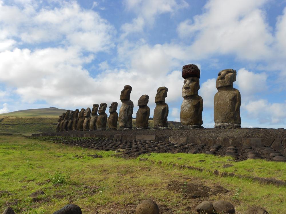 restored statues
