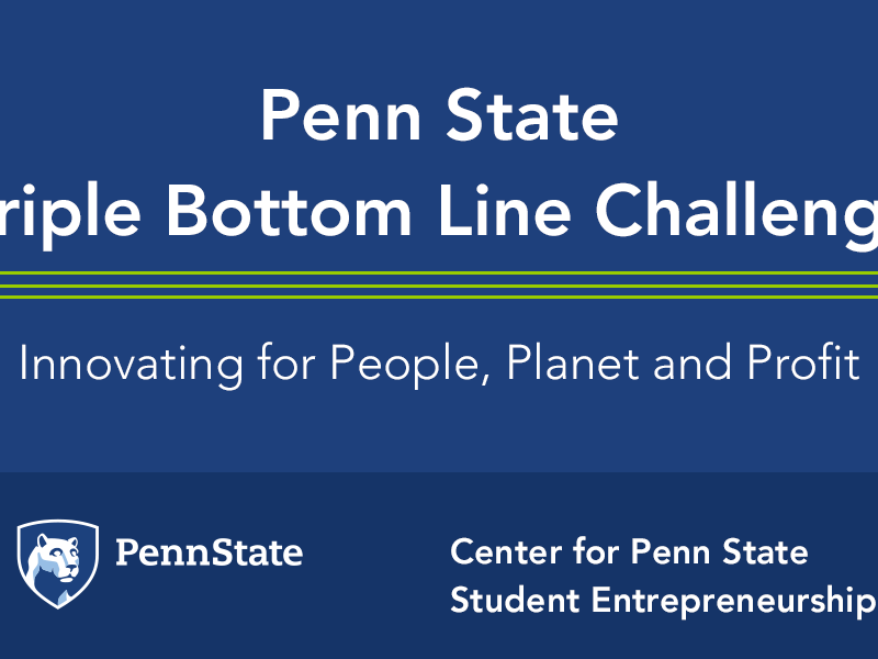 Penn State Triple Bottom Line Challenge