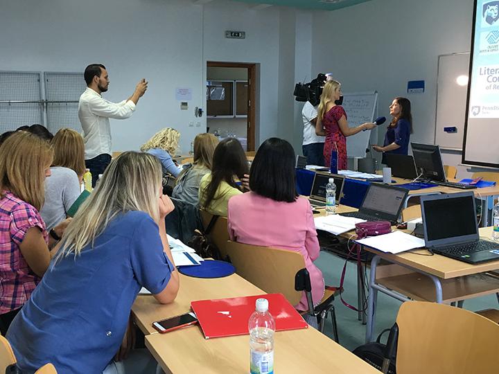 A classroom at the University of Split