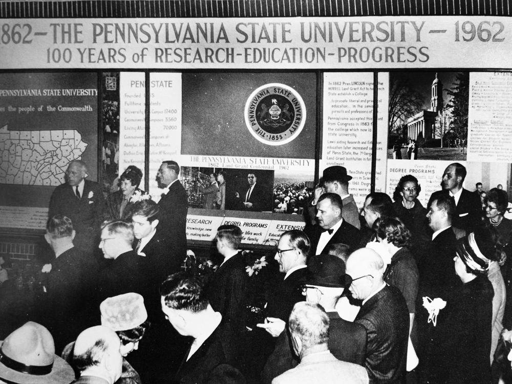 Penn State 1962 exhibit at the PA Farm Show