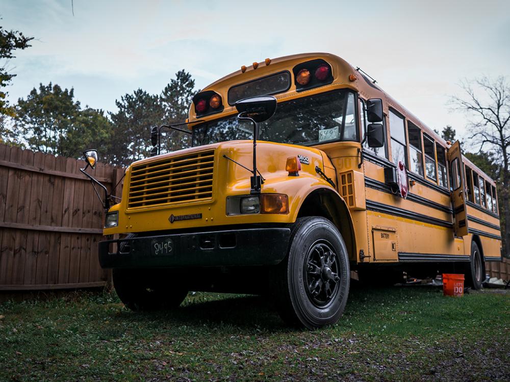 School bus start