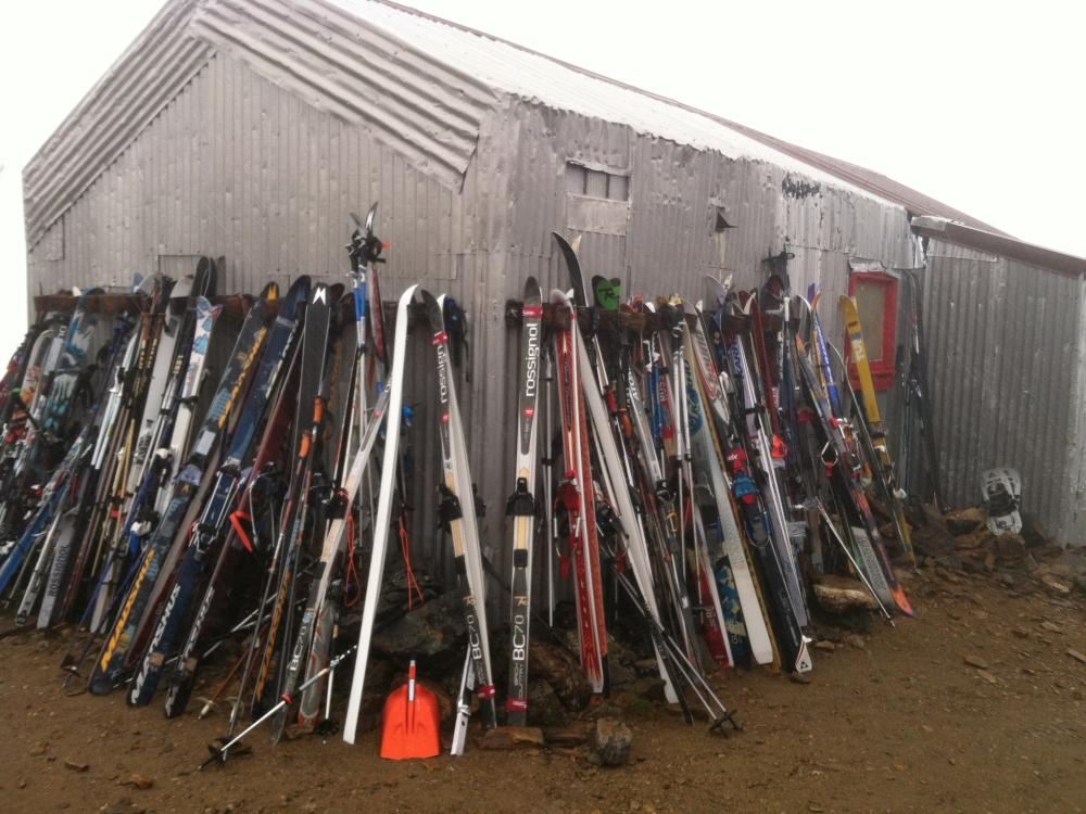 Students' skis