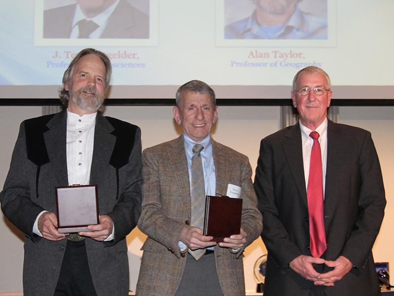Alan  Taylor, Terry Engelder and William Easterling