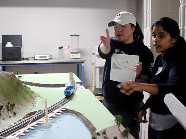 Participants in the 2019 Women in Engineering Competition