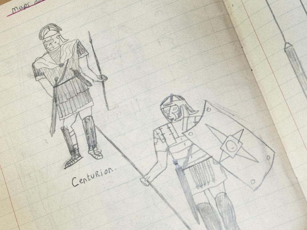 Childhood book on Romans by Garrett Fagan