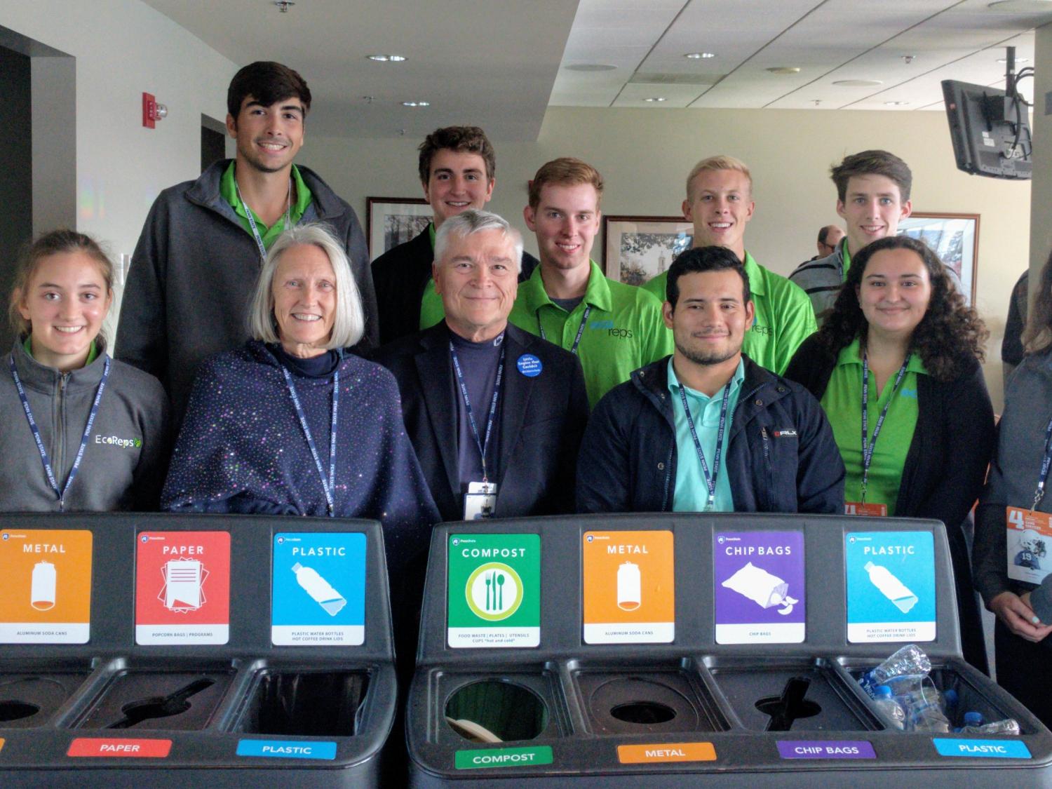 EcoReps help President's Box achieve zero-waste at football games