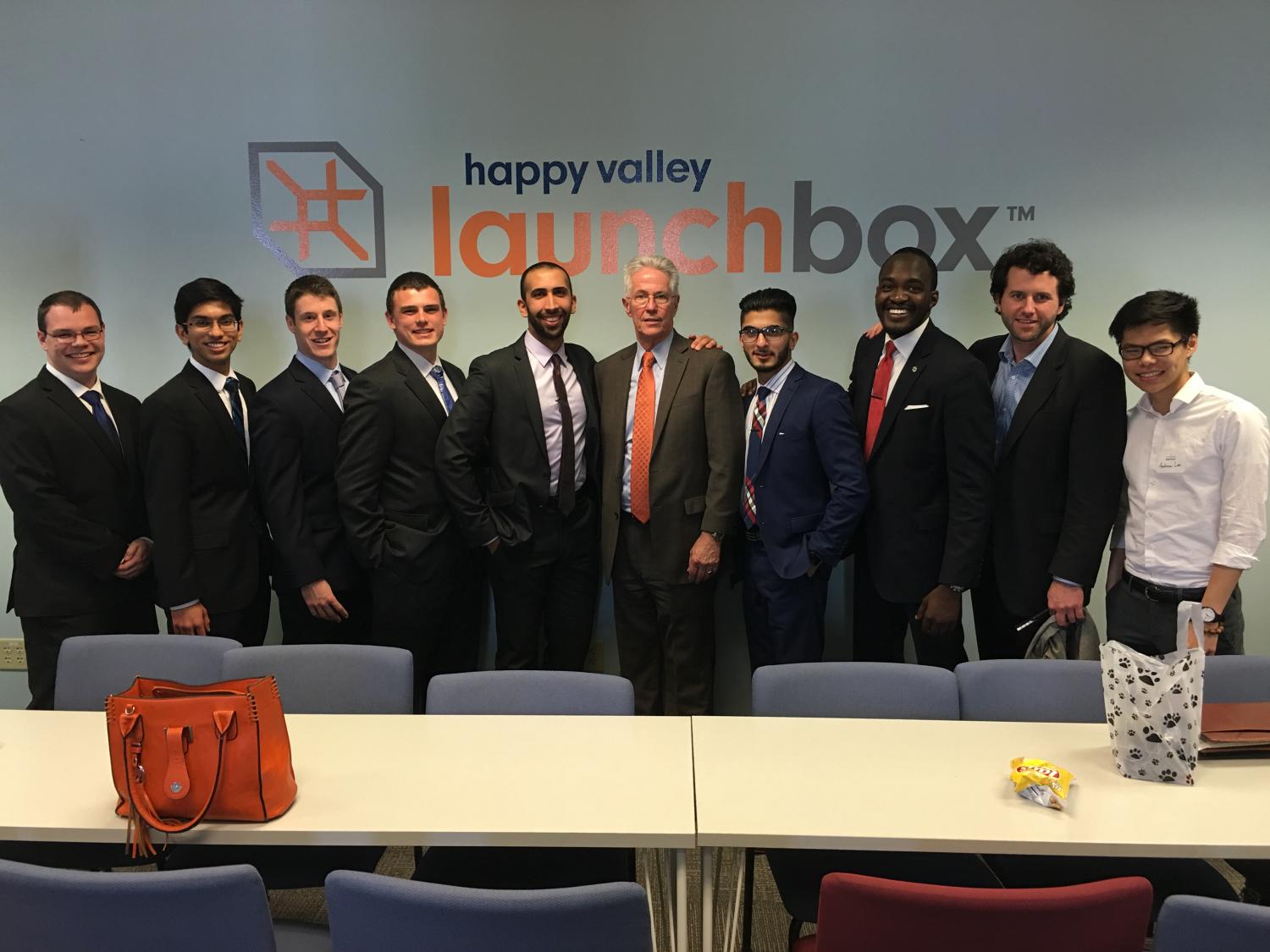 Group shot at Happy valley LaunchBox