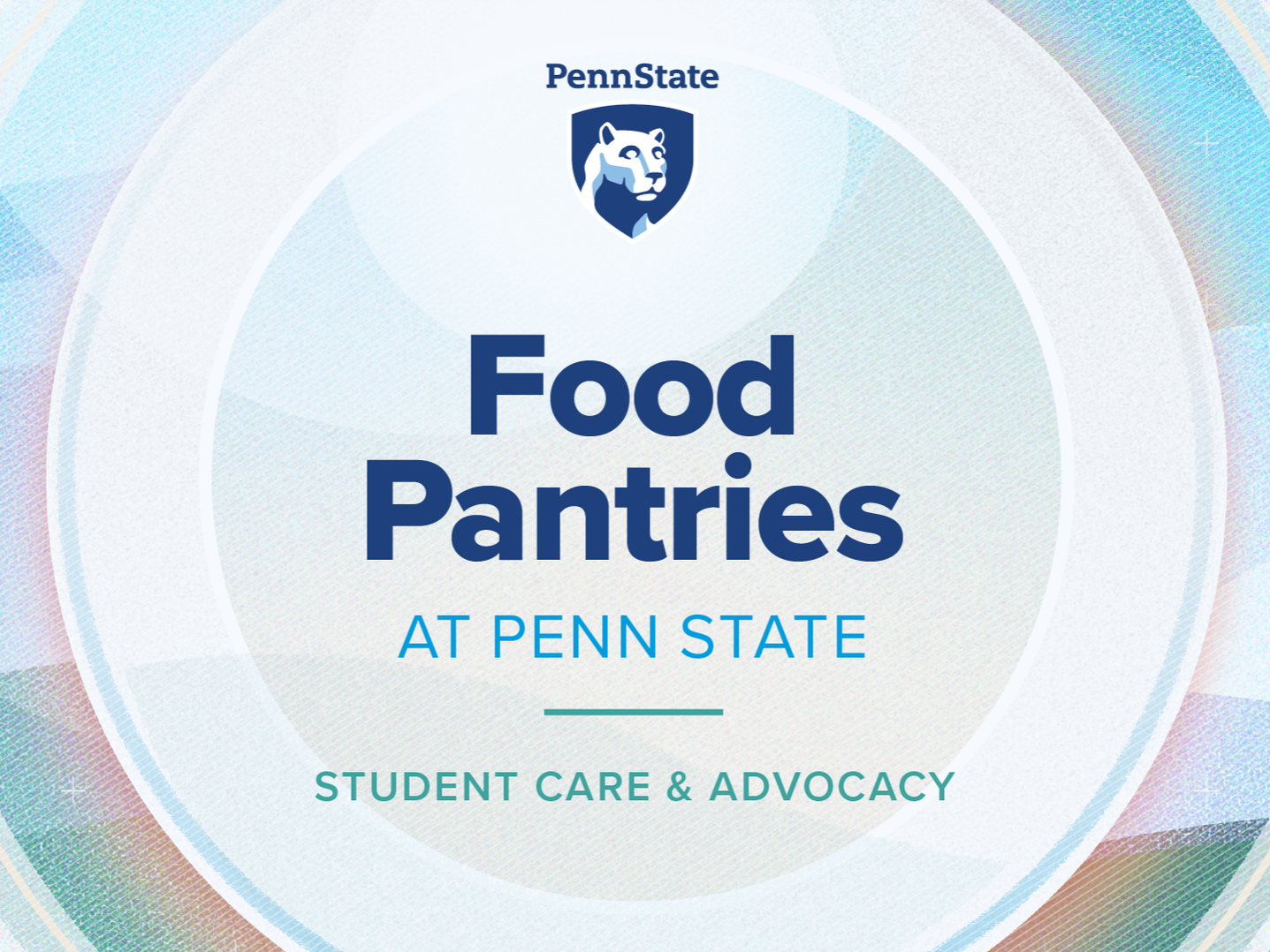 Penn State Food Pantries graphic