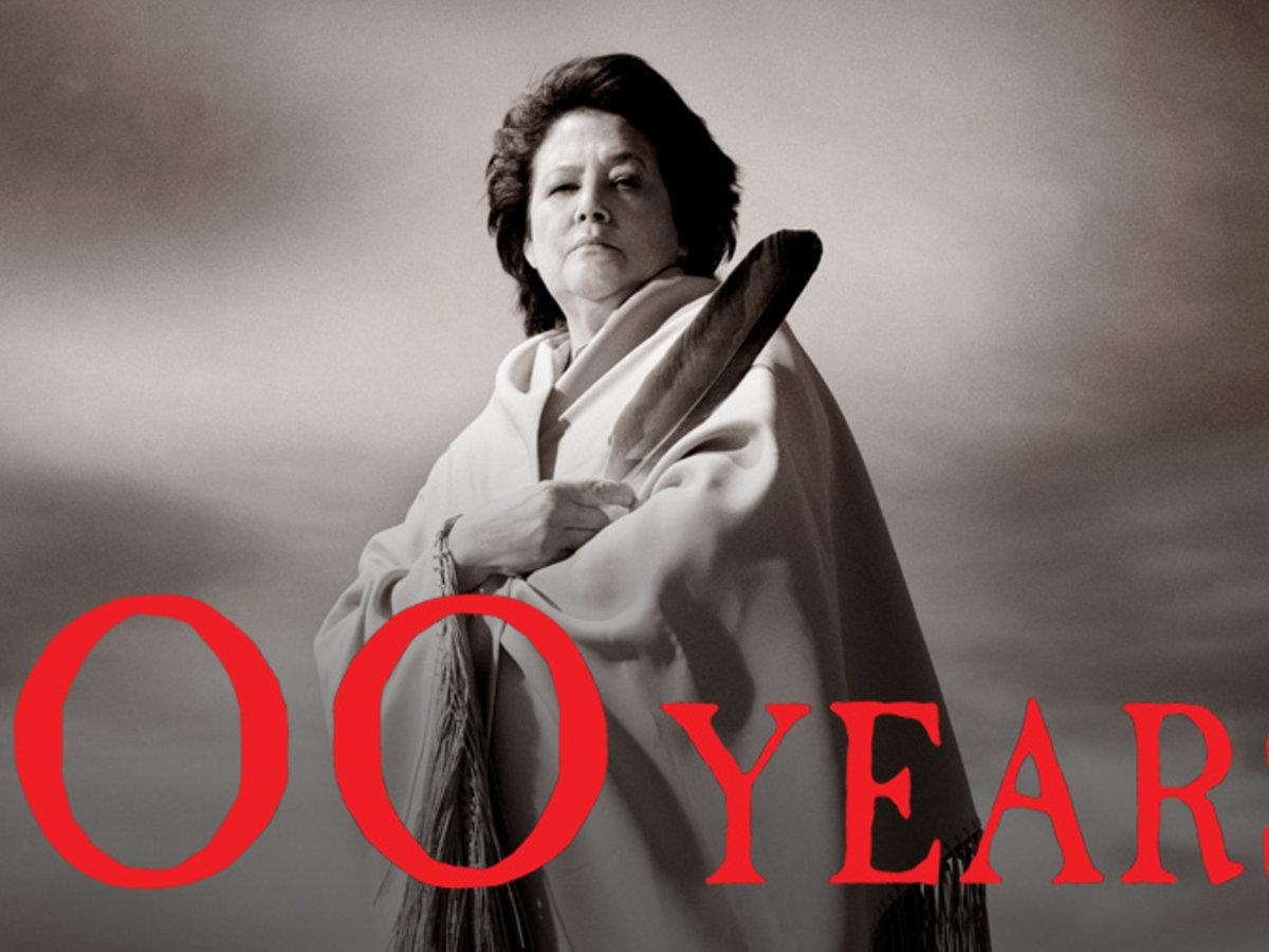 Film poster from Melinda Janko's "100 Years"