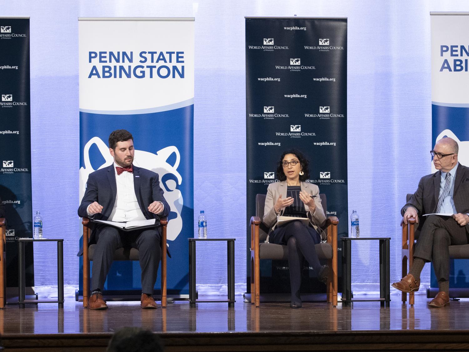 Abington fix college panel discussion