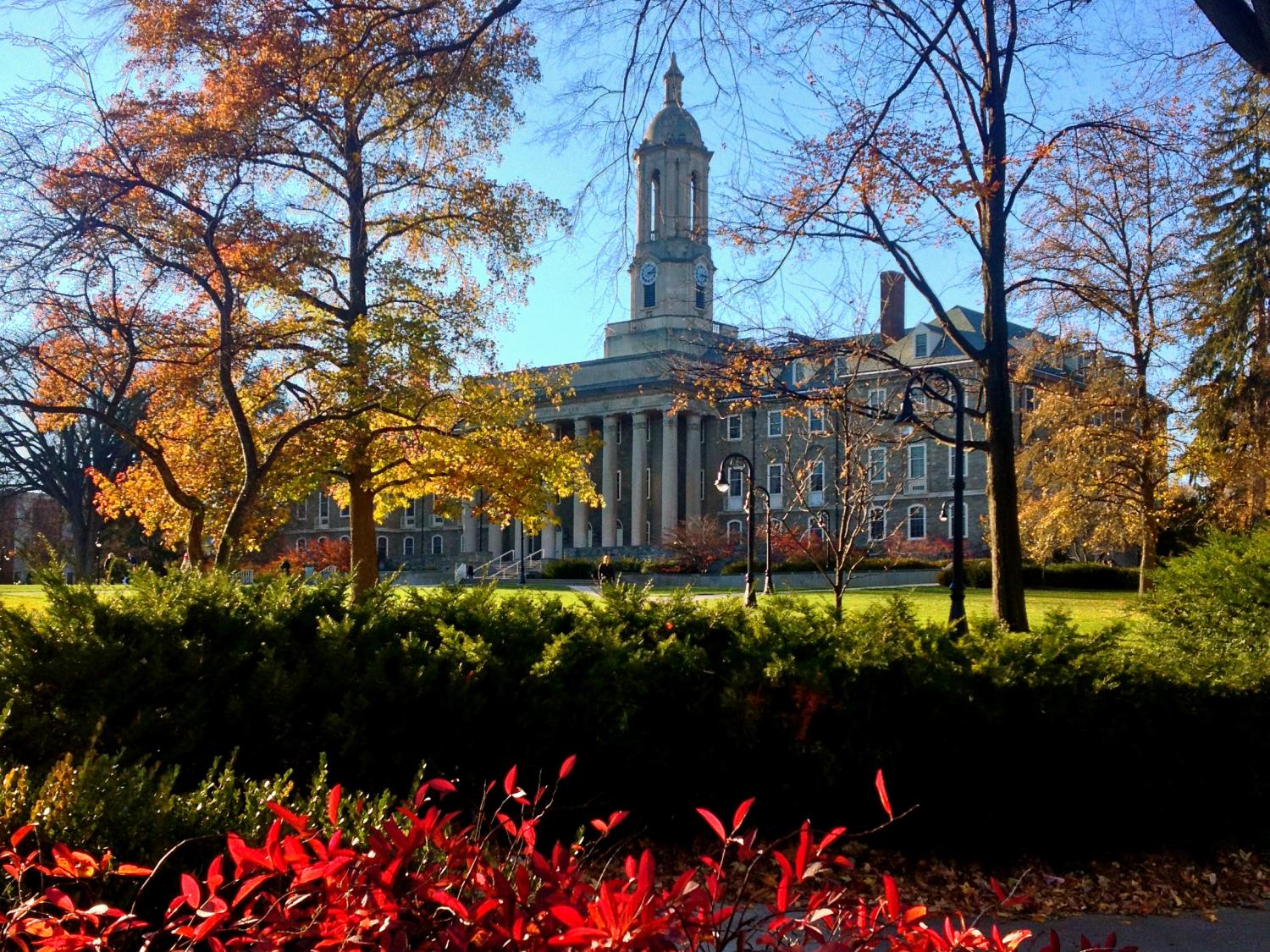 Old Main in Fall