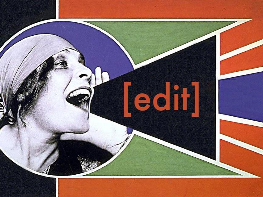 Image of woman yelling 