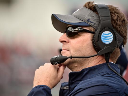 Brent Pry on sideline