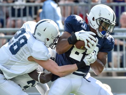Image from blue-white scrimmage