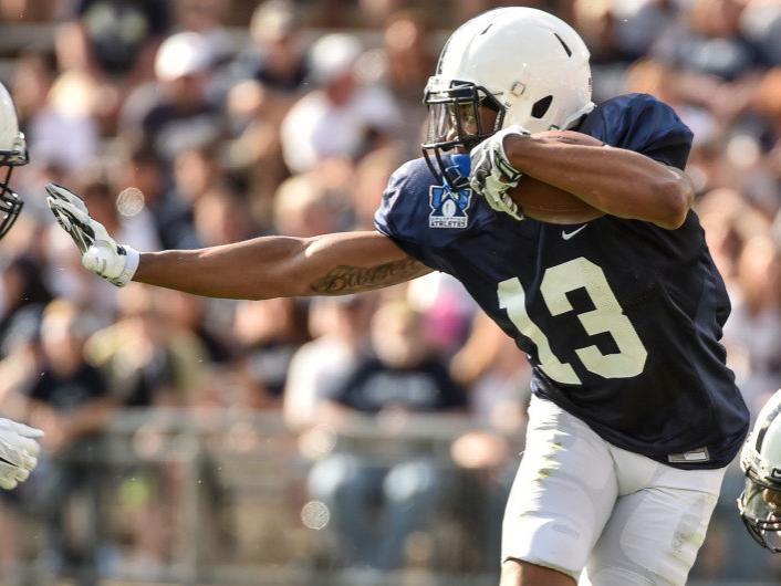 Players at Blue-White