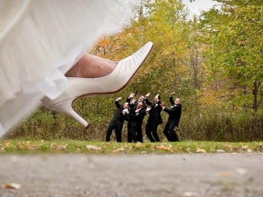 bride shoe
