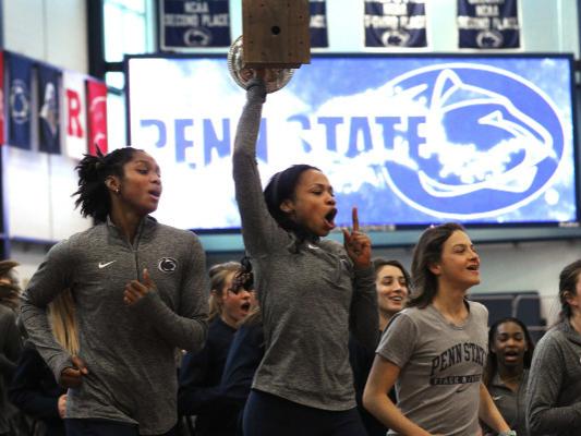 Women celebrate victory