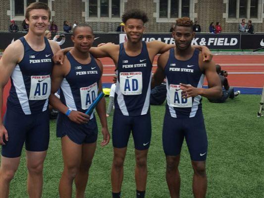 Group shot of men's track and field team