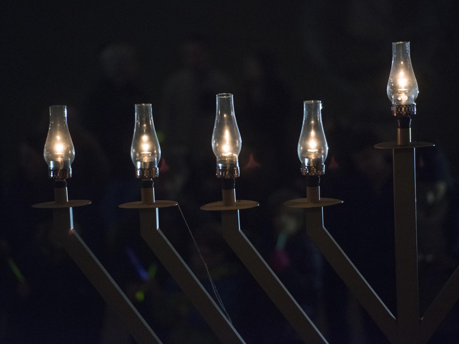 Menorah close up