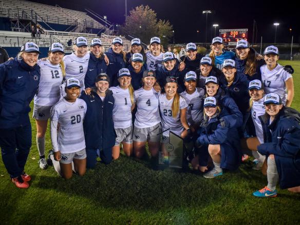 Group photo of soccer team